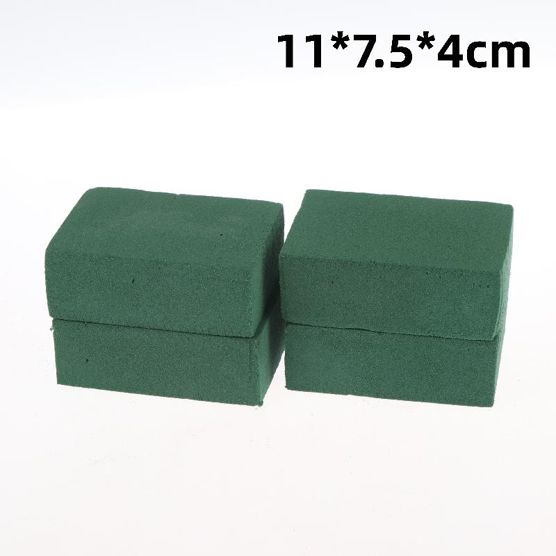 4Pcs Wet Floral Foam Blocks Perfect for DIY Gift Bouquet Fresh Artificial Flowers Home Holiday Floral Decor