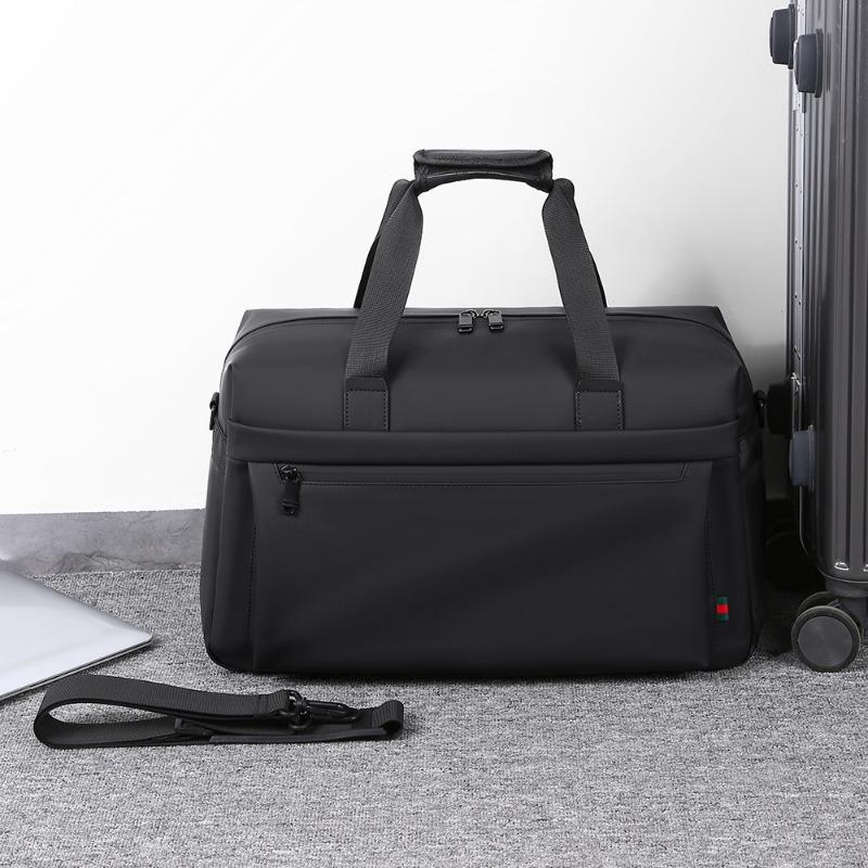 Men's Casual Versatile Horizontal Handbag Daily Travel Business Commuter Bag Large Capacity Handbag