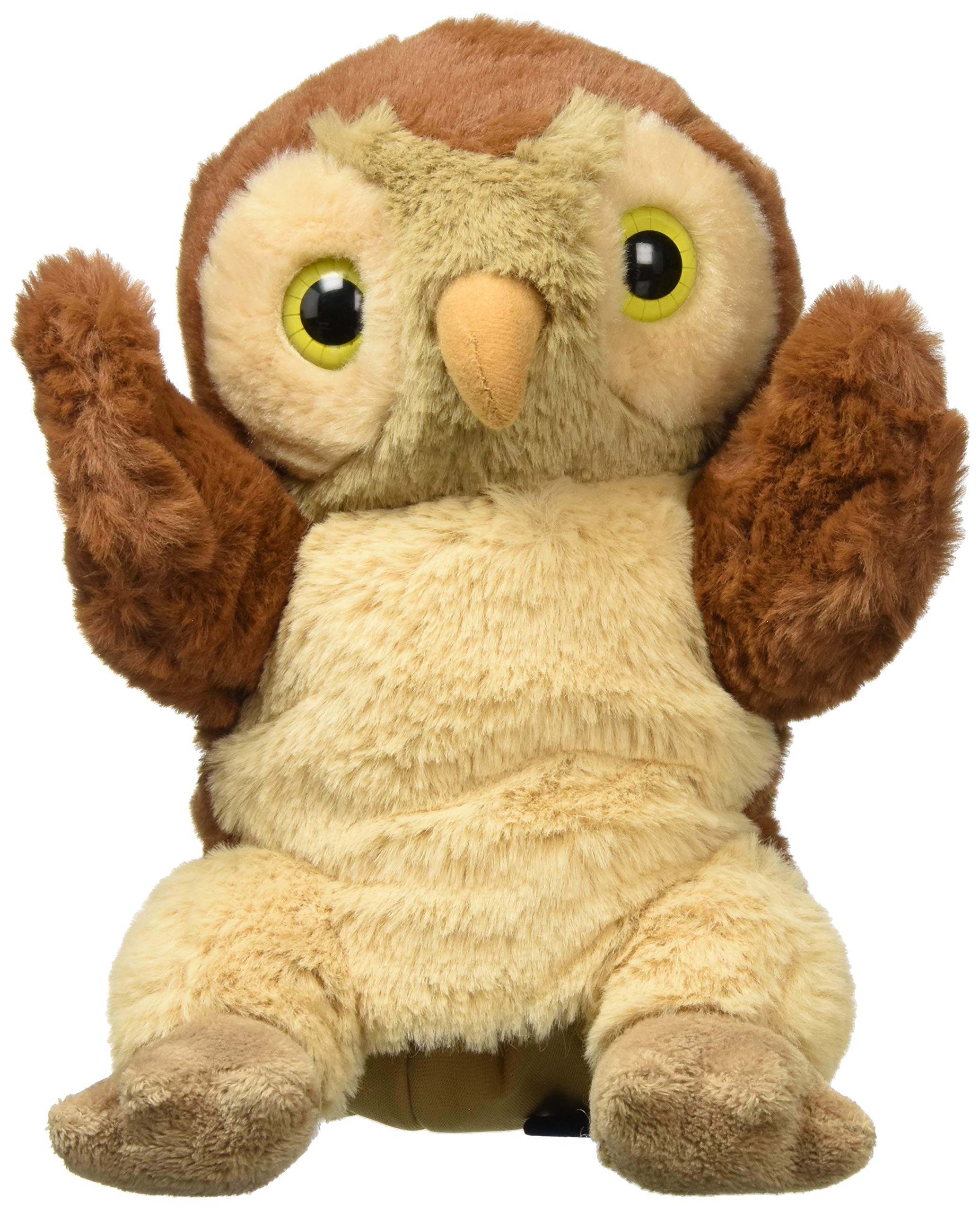 

Take Off Plush Hand Puppet Owl Brown
