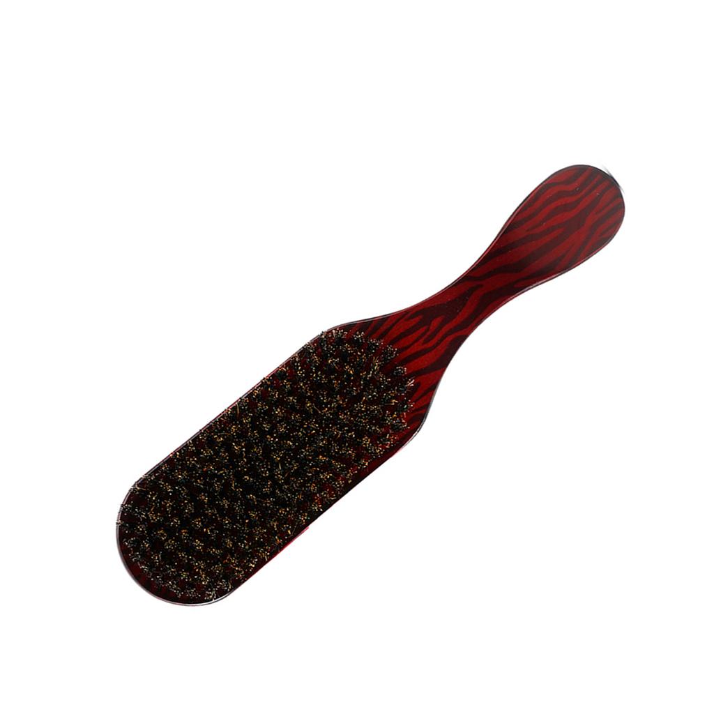 100 Prozent Wildschweinborsten Wellenbürste Braun