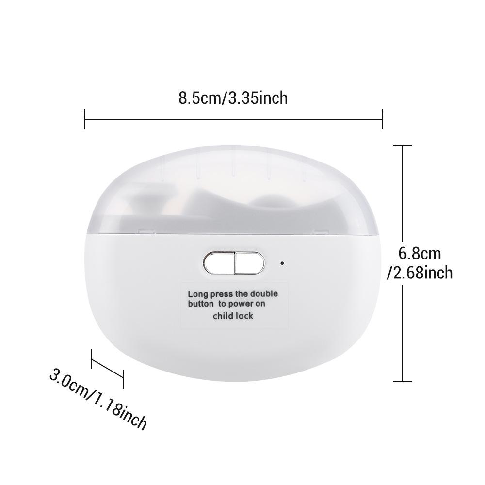 Child-Safe Automatic 2-in-1 Electric Nail Clipper & Trimmer
