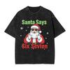 Novelty Lets Get 6 7endy Funny 67 Meme Tshirt Men Round Collar Pure Cotton Washed T Shirt  Short Sleeve Tees Printed Clothing