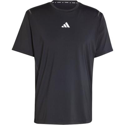 T-shirt da Allenamento Fresca Istantanea Uomo Top Nera JD0196