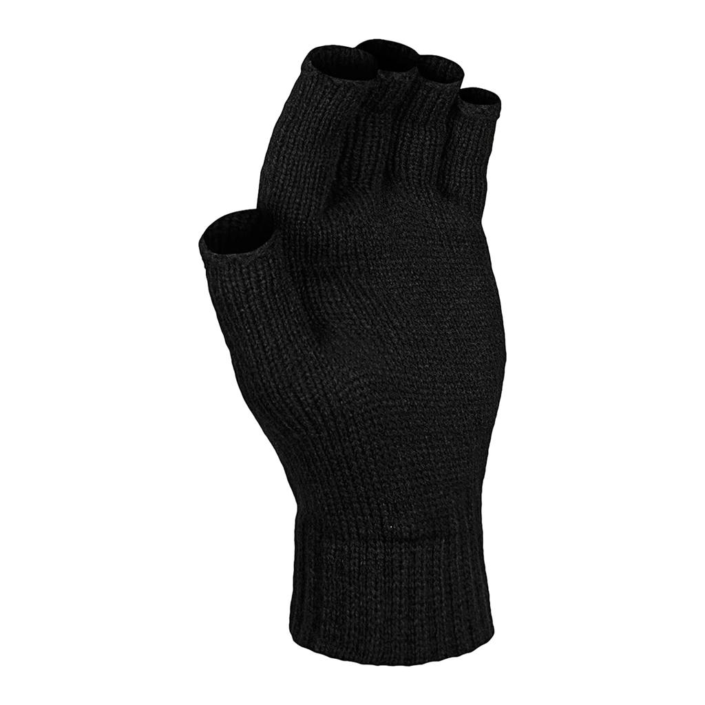 Beechfield Unisex Adult Plain Fingerless Gloves