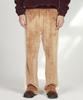 Washaepeun Gradient Velour Elastic Pants Beige