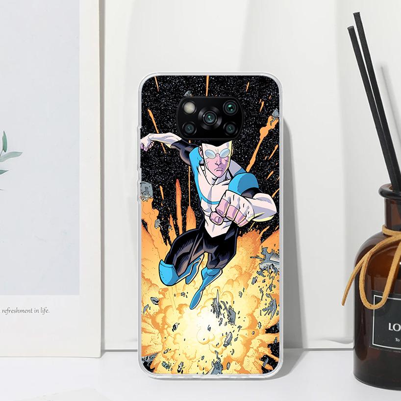 Cool I-Invincible Phone Case For Xiaomi Poco X7 X6 X5 M7 M8 Pro F7 Ultra Redmi 15C 15 13C 13 12C 12 10 10C 10A Art Fundas Poco X