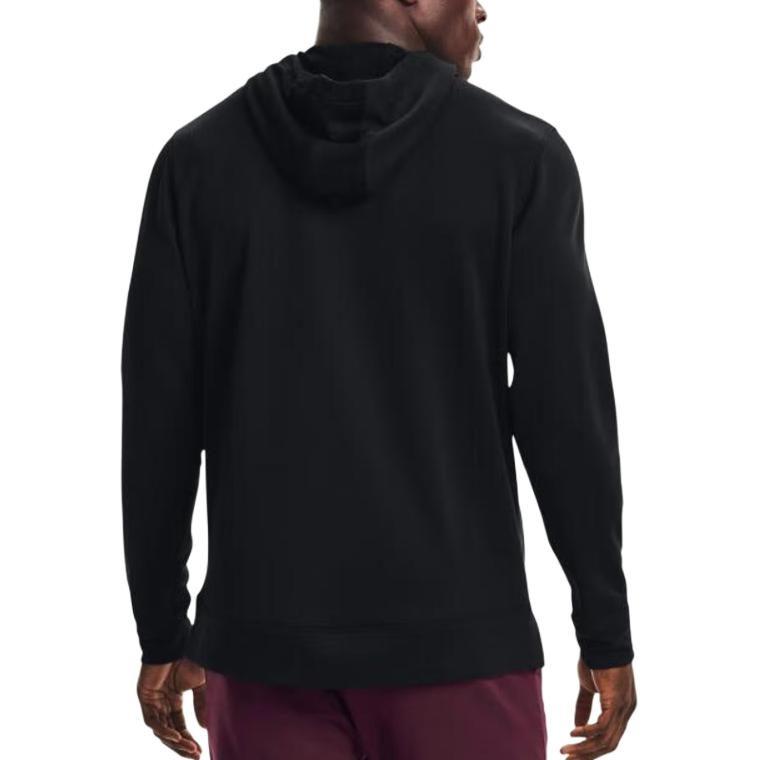 Under Armour Sweatshirts Men's Black Hooded Moderate Regular 1366259-001