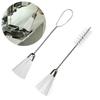 Hot Sell 2Pcs Household Double Ended Cleaning Brush Multi-Function Sewing Machine Clean Brush Tail