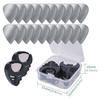 Metal Guitar Picks 0.3mm Thick Stainless Steel Set