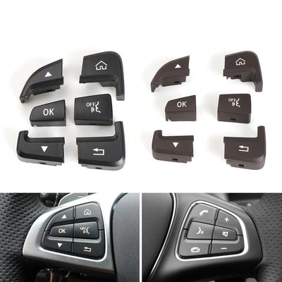 For Mercedes W205 W253 Car Steering Wheel Switch Control Buttons For Benz C GLC Class C200 C220 C260 GLC250 GLC300 2015-