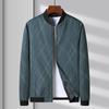 Spring and Autumn Men's Jacket Business Casual Baseball Collar Jacket Slim Fit Trend Outerwear