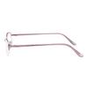 Women's Blue Light Blocking Anti-Fatigue Half-Frame Metal Reading Glasses 8829
