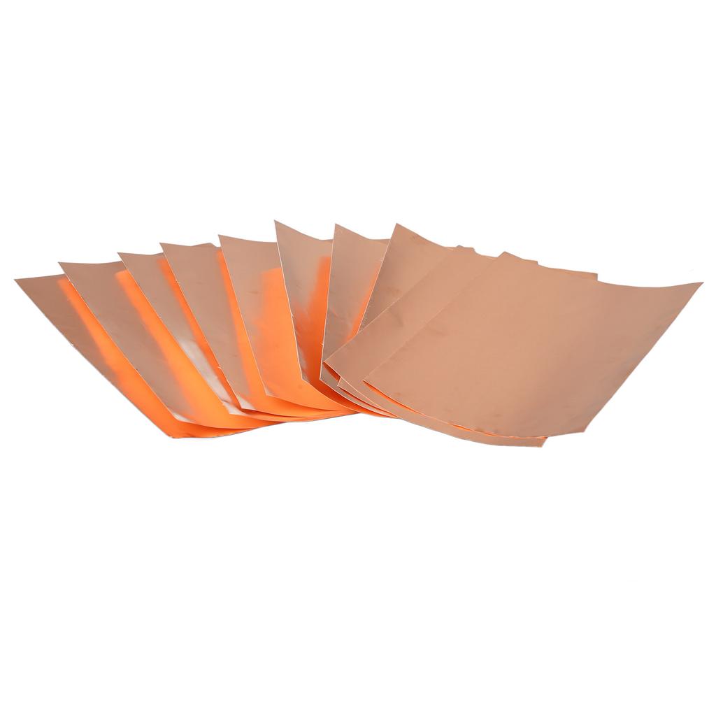 10Pcs Copper Foil Tape Shielding Conductive Waterproof Adhesive for Crafts Electrical Repairs
