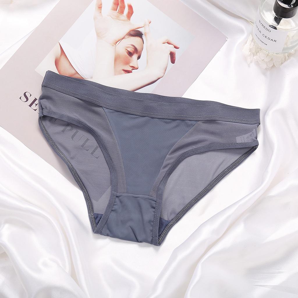 Damen Panty Sexy Aushöhlen Unterwäsche Frauen Transparent Niedrige Taille Atmungsaktive Weibliche Unterhose Pantys M-2XL