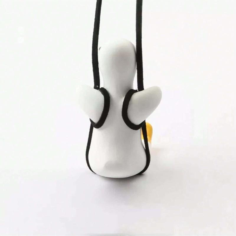 Cute Goose Car Ornament To Add Some Charm for Your Ride