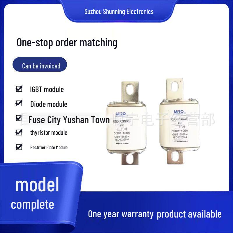 RS30A AR Fuse, 500V/6A/7A/140A/63A, All New Original Models Available