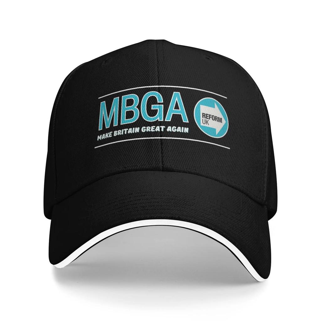Lets Make Britain GREAT Again Sandwich Hats Men Women Reform UK Caps Fishing Hat Adjustable Polyester Baseball Cap Summer