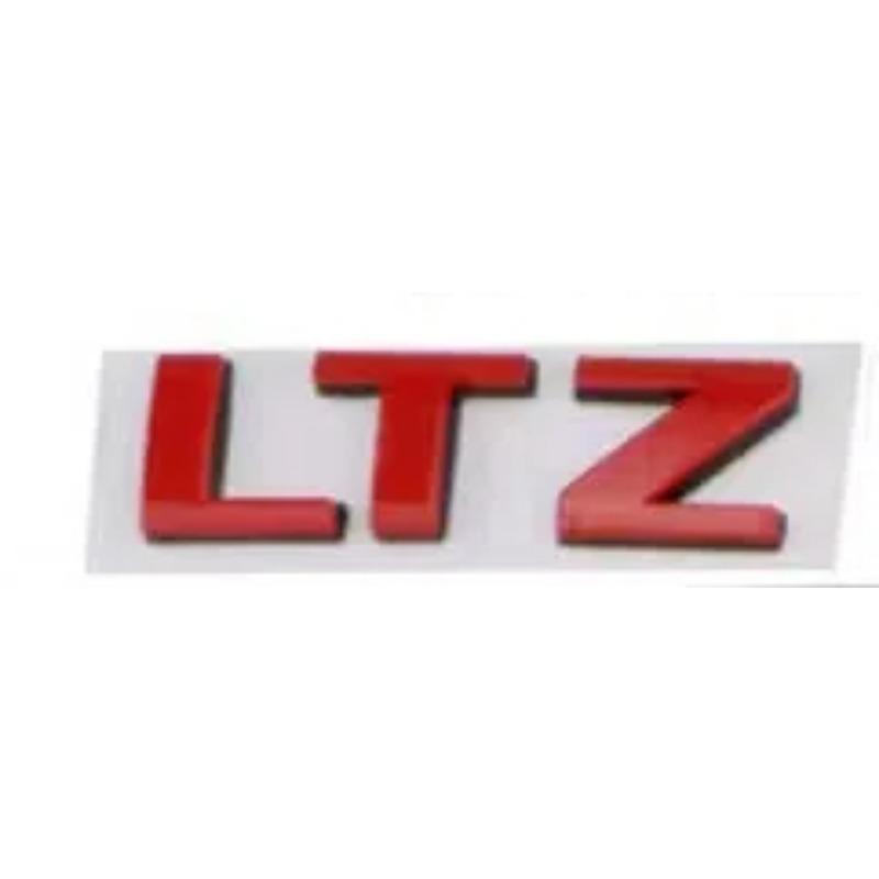 Эмблема ABS с буквами SILVERADO LTZ, подходящая для стайлинга автомобилей SILVERADO, эмблема на крыле грузовика, фирменная табличка с логотипом, наклейка 1pcs LTZ красный/чёрный
