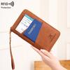 New Passport Bag Anti-lost Passport Clip Multifunctional Travel Storage Document Bag