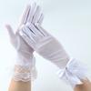1Pairs Sexy Wedding Bridal Gloves Breathable Tulle Gloves New Bridal Gown Mittens  Party Dress