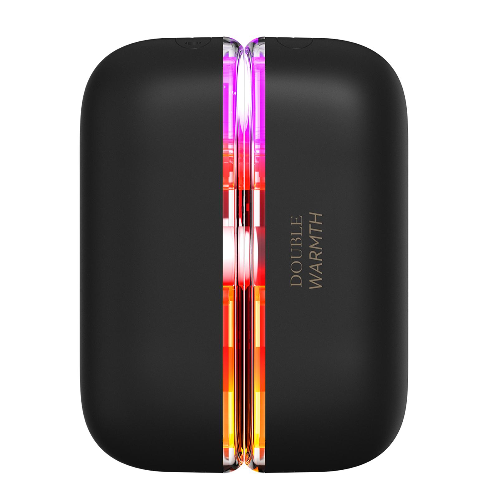 

USB Rechargeable Electric Hand Warmers Rapid Heating Provides Instants Warmth In Seconds. Modern Tech Accessory чорний