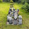 Garden Owl Bird Repellent Ornament - Realistic Head-Turning Design for Outdoor Decoration