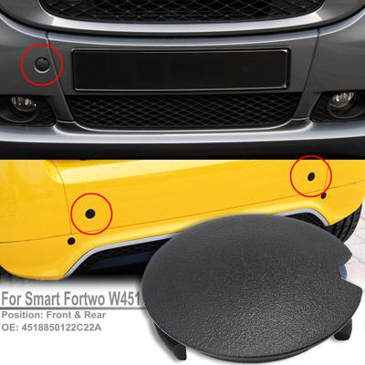Auto hak holowniczy osłona oczu tylny zderzak przedni łącznik holowniczy zaślepka przyczepy wtyczka dla Smart Fortwo W451 2007-2014 A4518850122 C22A 2008