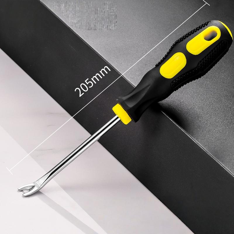 1Pcs Nail Driver Pry Tools Uv Type Screwdrivers Nail Puller Nail Remover For Home Repair Accessories Workshop Hand Manual Tool