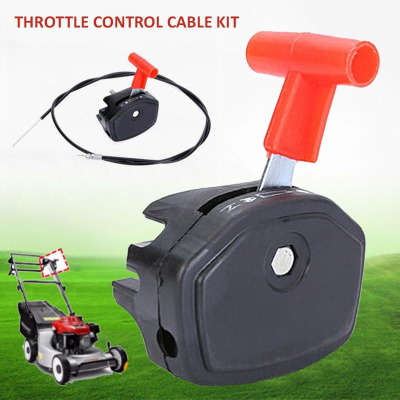 Buy 56'' Throttle Cable Switch Lever Control Handle for Lawnmower Lawn Mower Parts at affordable