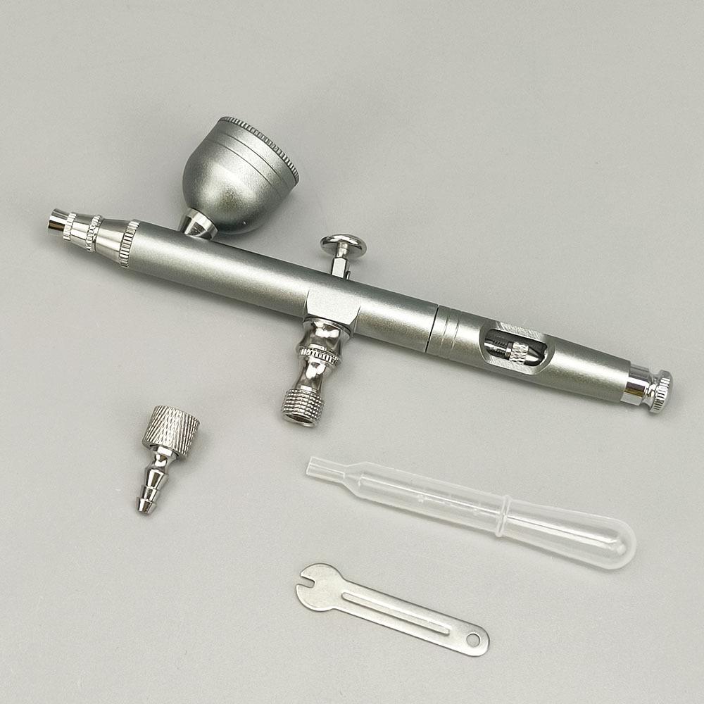 130 Model Airbrush Kit: Beginner Spray Gun for Art, Wall Painting, Furniture Repair, and Cake Decorating