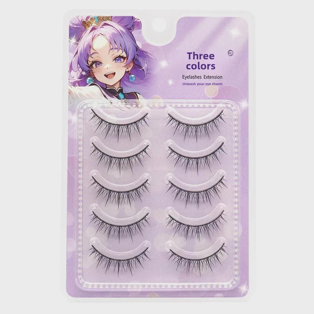 Wild Thai Fairy False Eyelashes—Natural Korean Girl Group Style for Double Eyelids