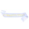 Satin-Stola mit Farbverlauf Mehrfarbiges Satinband Neues Glückwunschband Geschenk