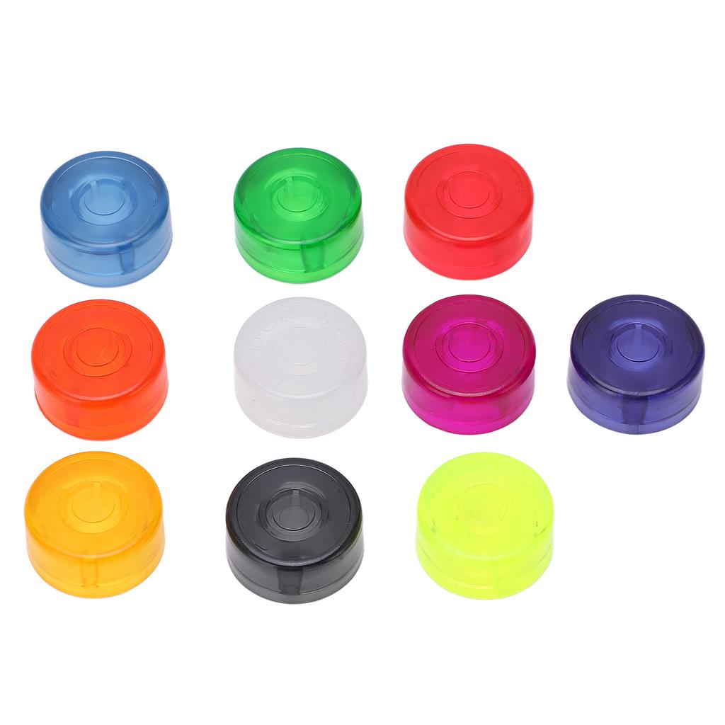 10Pcs Guitar Effect Footswitch Topper Plastic Effect Pedal Protection Caps Guitar Accessories