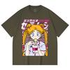 T-shirt Unisex Pesante 100% Cotone 230 g/m² Stampa Sailor Moon V3 Minako