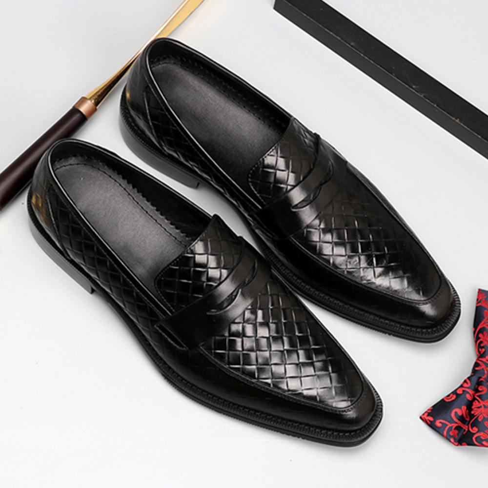 Men Driving Shoes Brand Fashion Casual Business Male Formal Loafers Dress Comfortable Footwear
