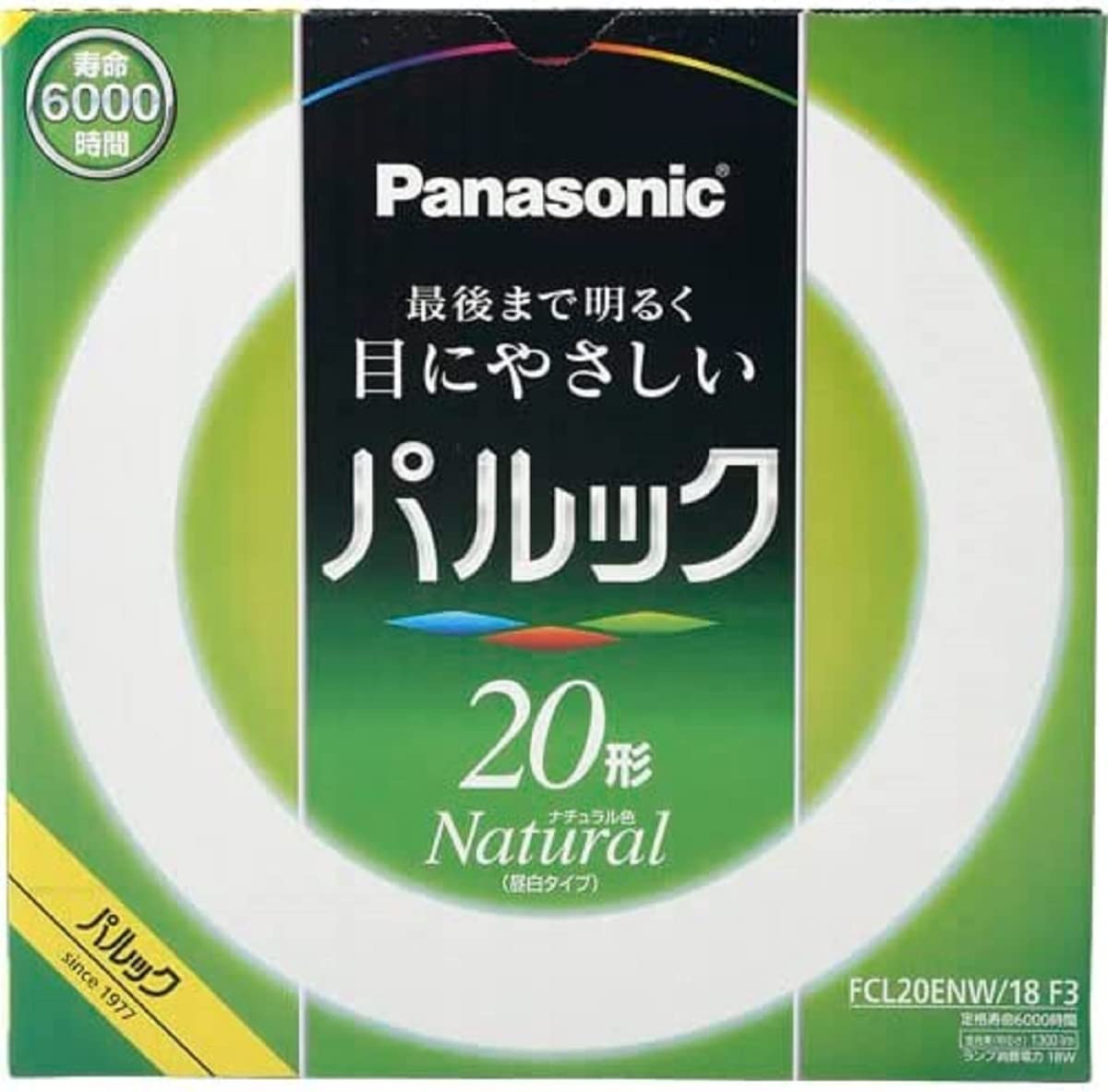 

Panasonic Fluorescent Light Round Shape 20 Natural Color Parlook FCL20ENW18F3