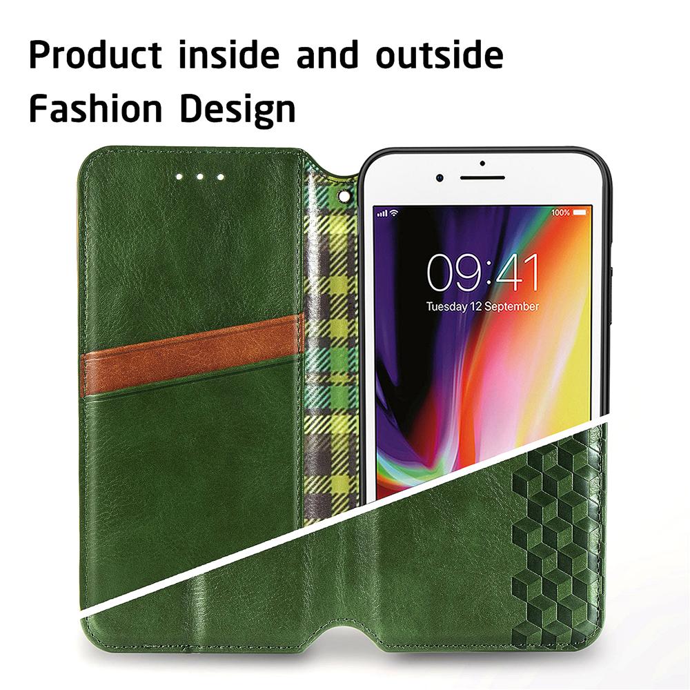 Magnet Leather Case For iPhone 12 11 Pro XS Max X XR 7 8 Plus SE 2020 Flip Book Case Cover For Apple iPhone 11 12 Pro Max Mini