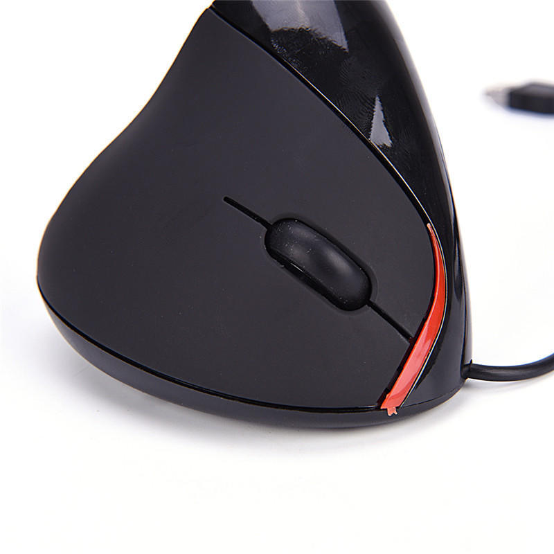 5D USB kabelový ergonomický design Vertikální optická myš Myš pro počítač PC Laptop