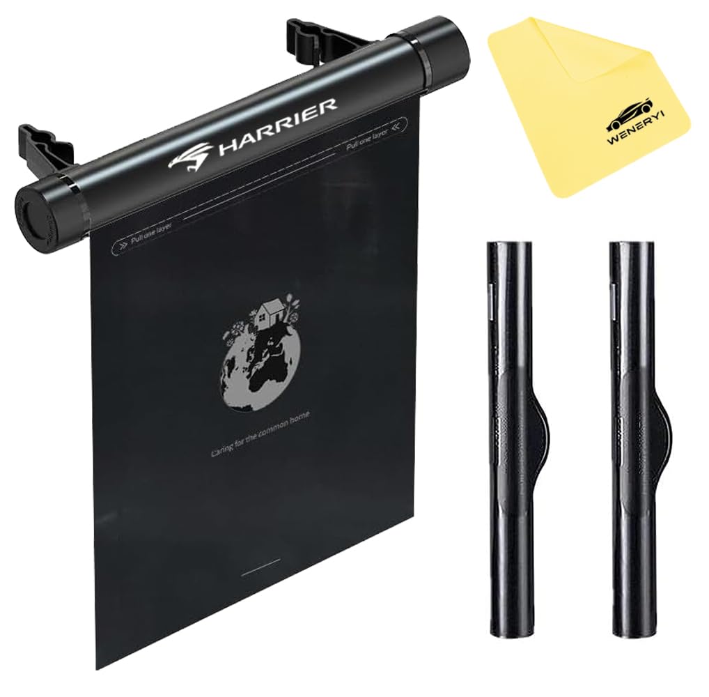 

Органайзер-мусорное ведро для автомобиля Toyota Harrier с рулоном для мусора, совместимый со всеми сериями Harrier и большим одноразовым хранилищем, тонкий, вмещает 2 рулона мусора