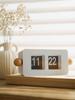 Nordic Style Retro Flip Clock: Automatic Page Turn, Ideal for Desk or Bedside in Living Room, Bedroom, or Study. Simple and Creative Design.