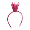 Sparkling Tiaras Crown Headband for Party Soft Padded Hairhoop Hair Accessory for Parties and Birthday Festival Hairband