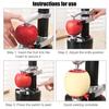 Automatic Rotating Apple Peeler Lemon Peeling Machine Automatic Fruits Vegetables Kitchen Peeling Tool Electric Potato Peelers