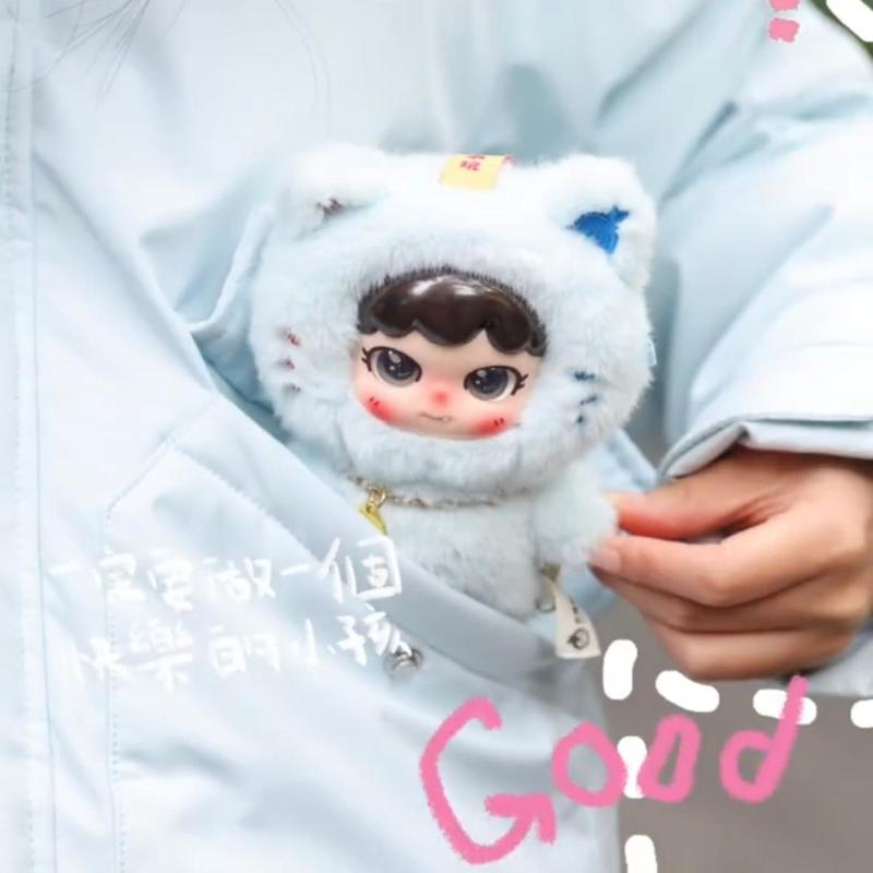 Instock Genuine Baby Three Joymiya Sweet Tooth Peekaboo Series Blind Box Mystery Box Cute Doll Anime Figure Bag Pendant Perfect Gift