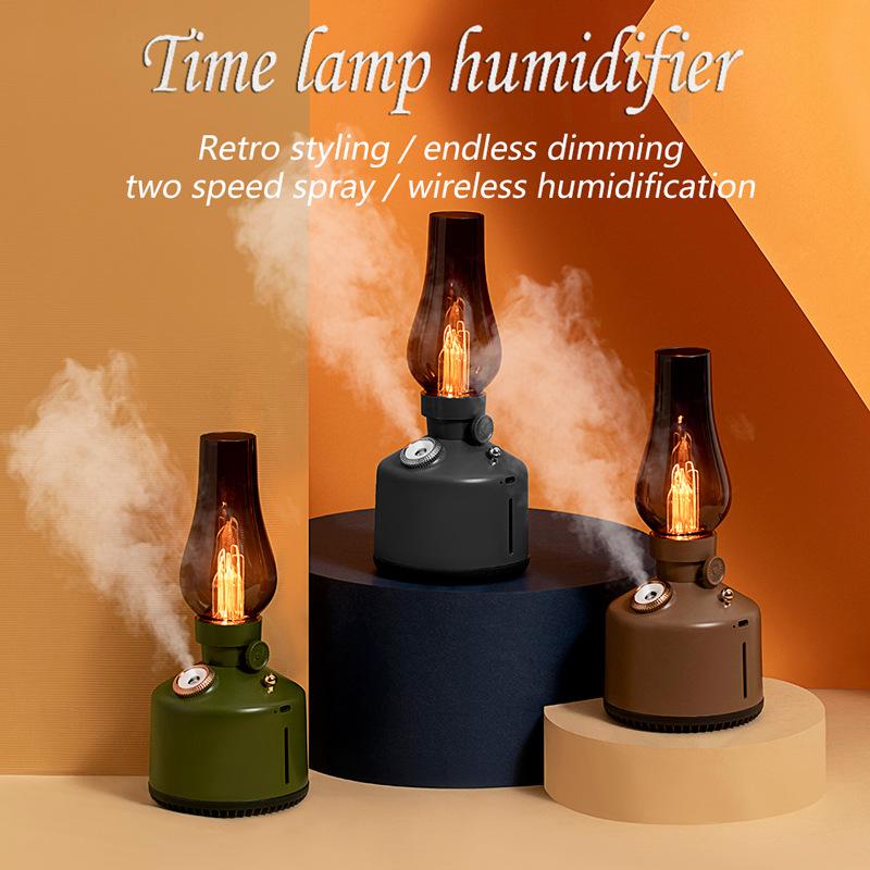 Retro Kerosene Lamp USB Aromatherapy Humidifier