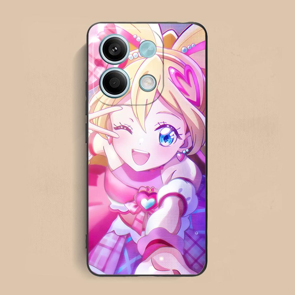 

Sakura Uta Cure Idol Matte TPU Mobile Phone Case for Xiaomi Redmi Note 14 13 12 11 S Pro Plus 4G 5G Colorful Printing Cover Redmi Note 11S 4G
