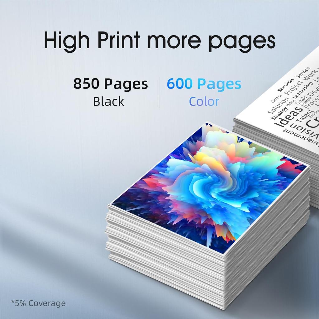 667XL Black and Color Replacement for HP 667 XL 667 Ink Cartridges for Deskjet Ink Advantage 1275 2375 2775, Deskjet Ink Advantage Plus 6075 6475