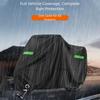 Practical Motorcycle Cover Waterproof Electric Vehicle Raincoat  All Weather Protection