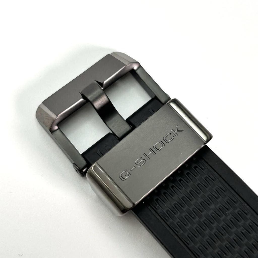 [Unused] CASIO Casio BANDGS52P-1JR Replacement strap for G-SHOCK MT-G Watch band for B2000 series Soft urethane Black Rubber MTG-B2000