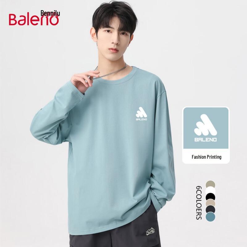 

Baleno Youth Basic Loose Fit Pure Cotton Long Sleeve T-Shirt 2XL