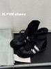 Inner height-increasing boxing shoes soft sole women's summer retro fashion versatile casual high-top racing shoes tide